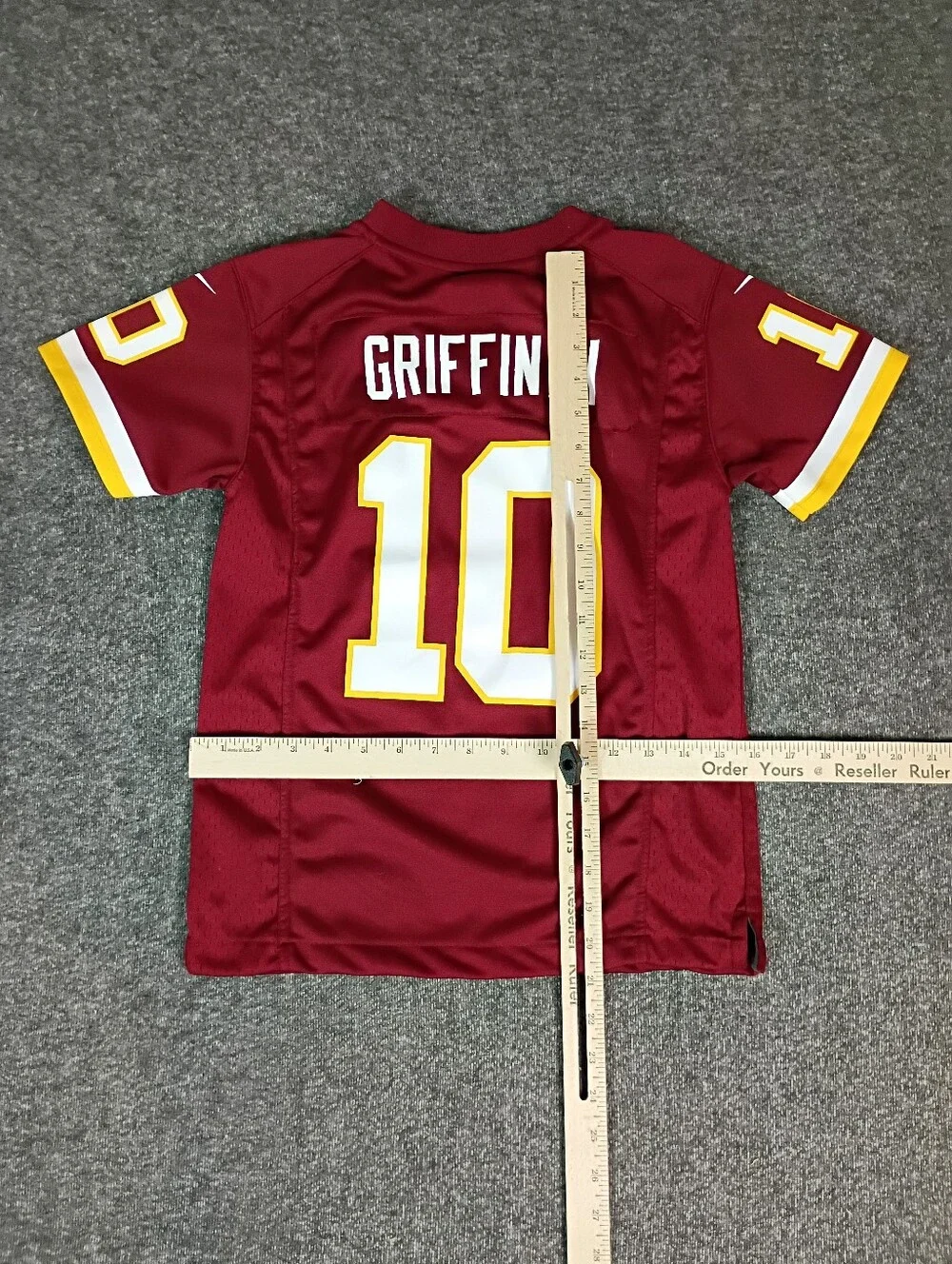 Nike On Field Robert Griffin III #10 Redskins Jersey Youth Small NFL Burgundy